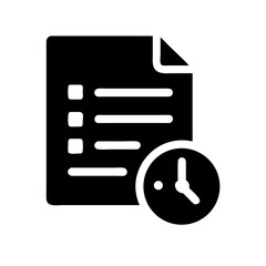 Aufkleber - Schedule task deadline time management planning appointment reminder agenda project plan document list