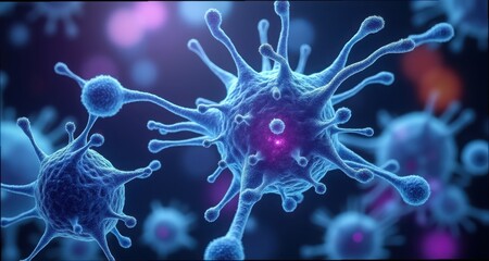Poster - Nanobots Interacting with Cells in Gigapixel Resolution - V2.3x