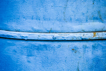 Wall Mural - blue paint on a wall