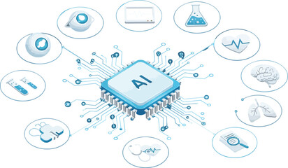 Poster - Ai in healthcare technology artificial intelligence medical innovation health tech solutions future