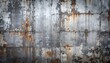 © Nike - Grunge weathered, scratched gray metal texture background wallpaper.