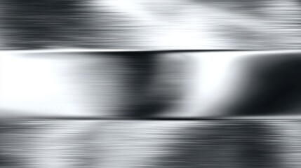Poster - A subtle blend of silver and gray tones creates an abstract metallic texture, featuring soft gradients and smooth, reflective patterns that evoke modern design.