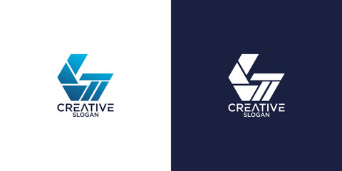 Fototapete - letter g abstract monogram logo vector design
