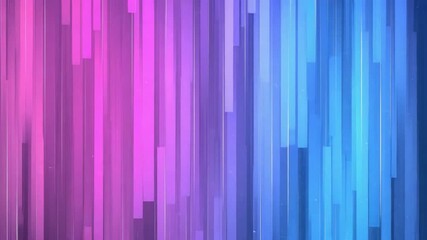 Poster - Colorful Vertical Lines with Gradient Effect in Shades of Pink and Blue for Background or Abstract Design Use 4k video footage