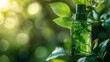 © TITISCAHYA - Green spray bottle amidst lush foliage