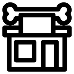 Leinwandbilder - pets shop or store