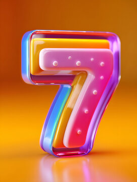 3d rendering digital font big sale event countdown concept element