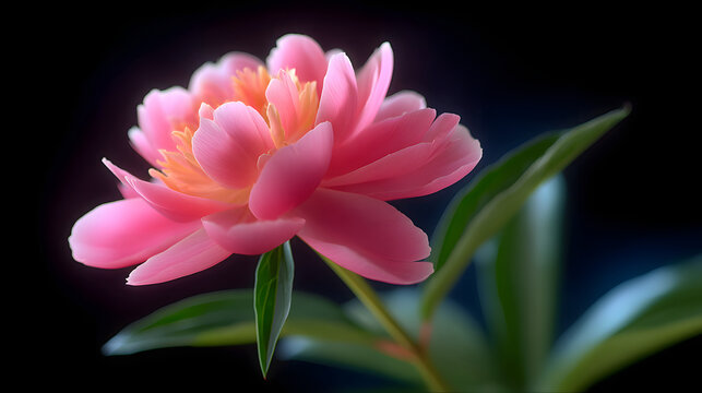Colorful flower graphic poster PPT background, abstract flower computer wallpaper background