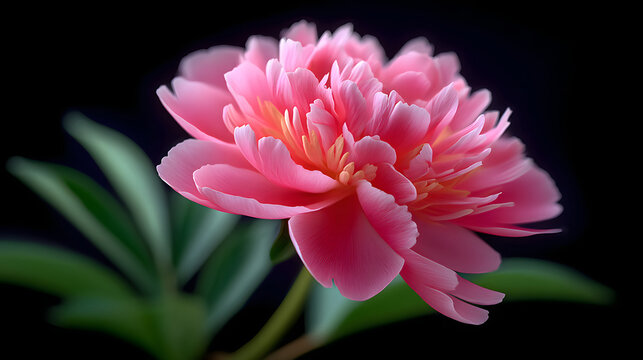 Colorful flower graphic poster PPT background, abstract flower computer wallpaper background