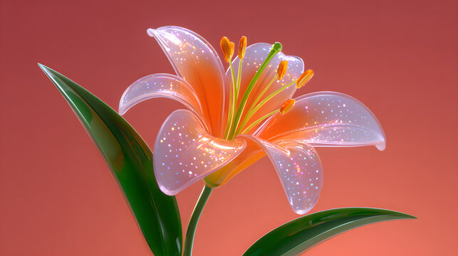 Colorful flower graphic poster PPT background, abstract flower computer wallpaper background