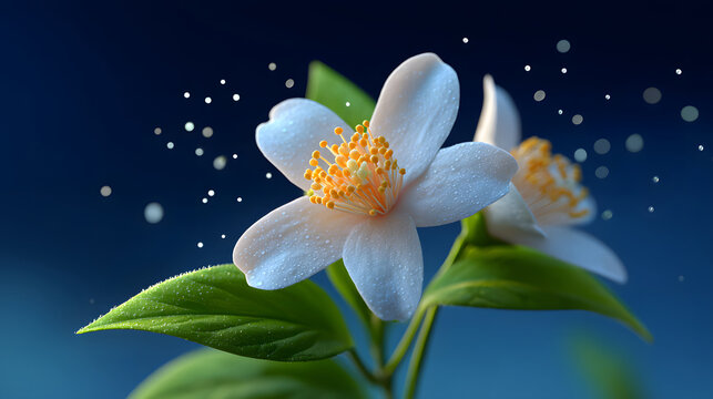 Colorful flower graphic poster PPT background, abstract flower computer wallpaper background