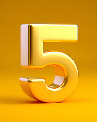 Poster - 3d rendering digital font big sale event countdown concept element