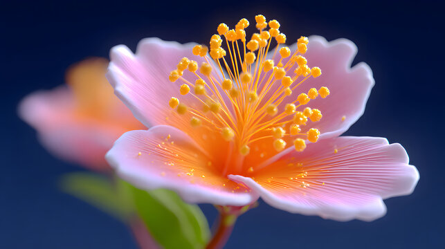 Colorful flower graphic poster PPT background, abstract flower computer wallpaper background