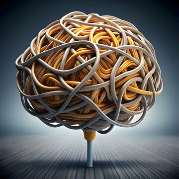 a brain made of tangled roads decision making c