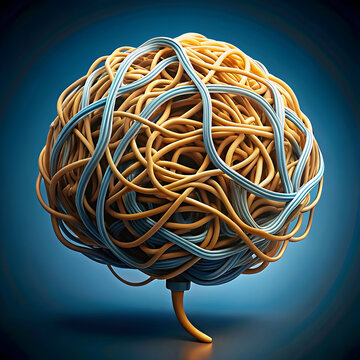 a brain made of tangled roads decision making c