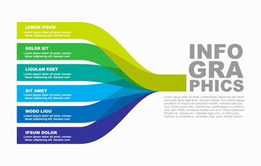 Poster - Infographic design template with place for your data. Vector illustration.