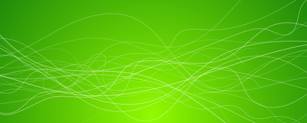 Poster - Abstract gradient background with wave beams