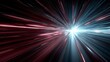 © BOJOShop - Abstract streaks of light emanating from a bright white point against a dark background