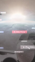 Poster - Animation of media icons and drone over globe
