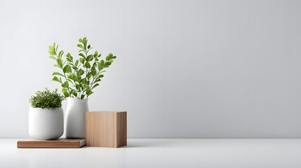 Poster - A clean minimalist environment for stock photo, creative design use, high quality