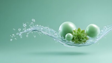 Poster - A clean glossy scene for stock photo, creative design use, high quality