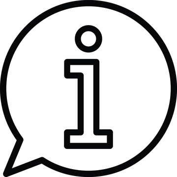 information sign icon vector