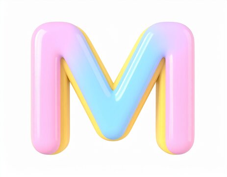 3D render of the word 