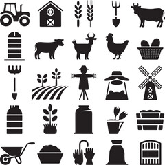 Poster - A striking black silhouette design featuring clean lines and a modern aesthetic perfect for graphic design projects and branding presented in a distinctive silhouette style