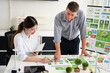 © Fahng - Meeting of ESG as environmental, social and governance concept. Sustainable of Green ecology and environment concept.