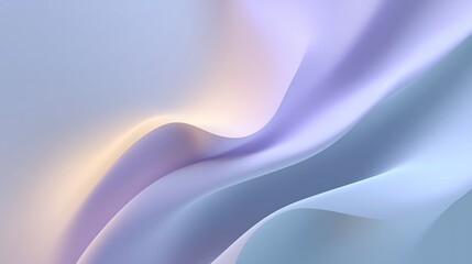 Poster -  Soft pastel gradient background with smooth transitions, minimal abstract texture, modern aesthetic