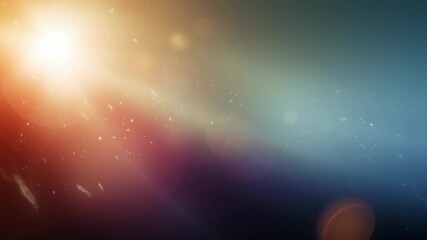 Poster - Soft Radial Gradient with Gentle Lens Flare Effect for Enchanting Visuals in Photography and Graphic Design