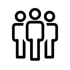 Poster - Group of people icon vector illustration for team community crowd and social network concept design use 