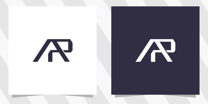 letter ap pa logo design