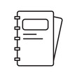 © kitti - Book or notebook icon Symbol Outline icon Transparent background