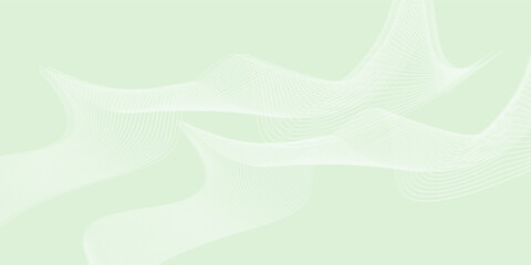 Aufkleber - Abstract background with lines and grid. Medium banner size. Element for design. Vector background for brochure, booklet, flyer, poster. Green color. Summer, eco, nature.eps10