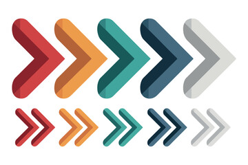 Poster - Abstract geometric design with vibrant color accents and clean typography