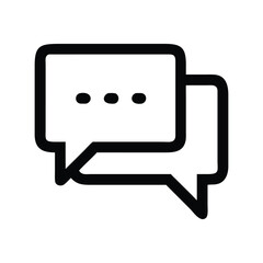 Poster - Dialogue Icon Showing Chat Bubbles for Communication