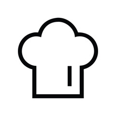 Poster - Chef's hat icon for culinary creativity