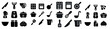 © Svitlana - Kitchen and cooking solid icons set – flat, filled, culinary and chef tools collection