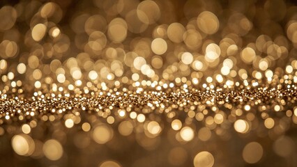 Poster - Shimmering sparkling bokeh backdrop