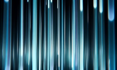 Poster - Abstract Blue Vertical Lines Background Motion Graphic