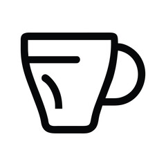 Poster - Simple and modern coffee cup vector icon representation