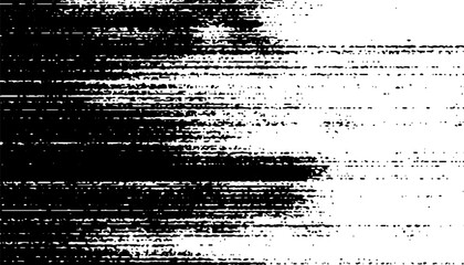 Poster - Black and white grunge transition pattern for modern design element. Editable graphic resource. Vector Format Illustration 