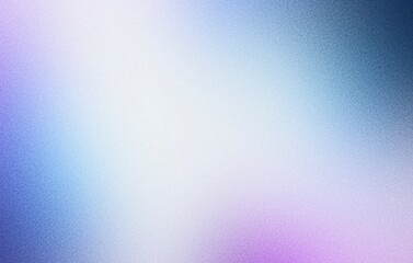 Aufkleber - Purple white blue grainy color gradient background glowing noise texture cover header poster banner design