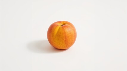 Poster - Nectarine displayed against a white surface