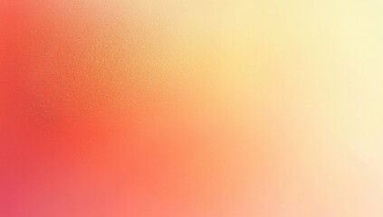 Poster - A smooth gradient blending warm tones of red, orange, and yellow, creating a soft, abstract background with a calming and warm atmosphere.