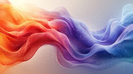 Poster - Abstract gradient background. Abstract blurred gradient background colours with dynamic effect. Soft motion blur. Colorful fluid shapes. Vivid gradient texture. Smooth abstract waves. Copy space.