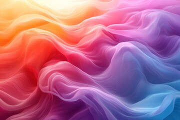 Poster - Abstract gradient background. Abstract blurred gradient background colours with dynamic effect. Soft motion blur. Colorful fluid shapes. Vivid gradient texture. Smooth abstract waves. Copy space.