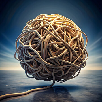 a brain made of tangled roads decision making c