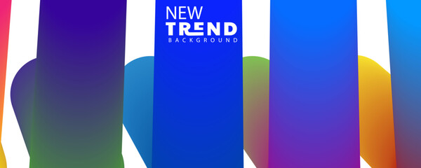Poster - 3d gradient color background, background theme color for wallpaper, background theme color for wallpaper, Abstract background